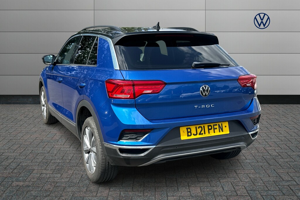 Volkswagen T-Roc 1.5 Tsi Evo Design BJ21PFN Blue #3