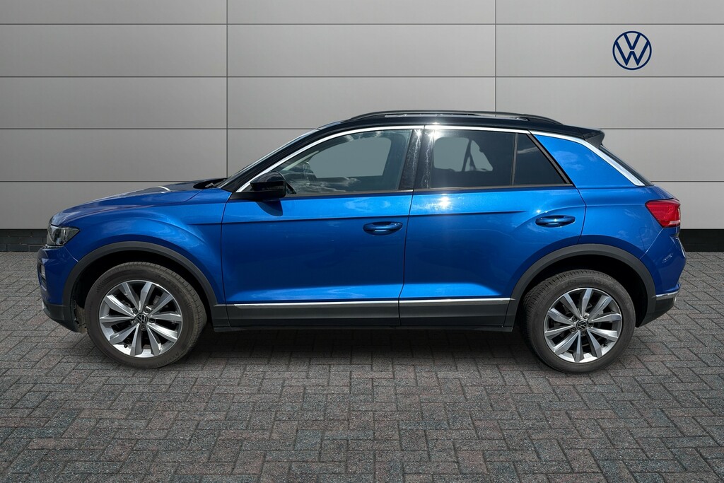 Volkswagen T-Roc 1.5 Tsi Evo Design BJ21PFN Blue #4