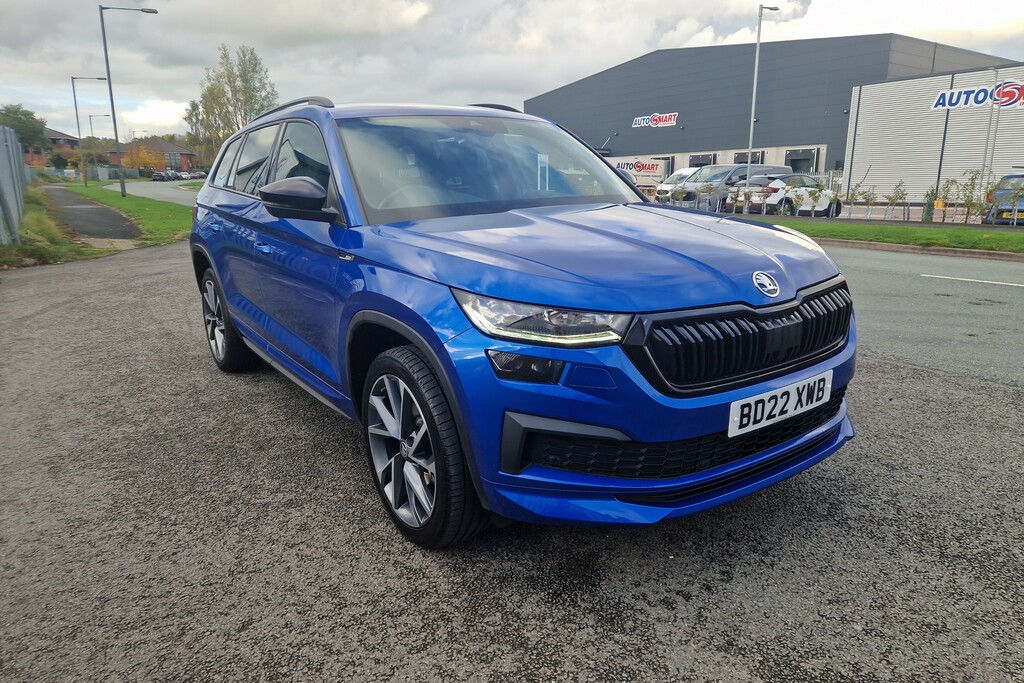 Skoda Kodiaq Automatic Blue #10