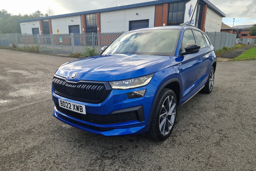 Skoda Kodiaq Automatic Blue #12