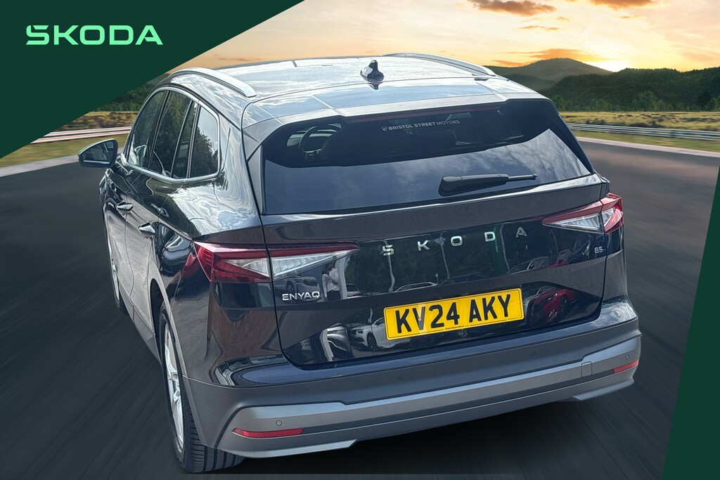 Skoda ENYAQ 210Kw 85 Edition 82Kwh KV24AKY Black #3