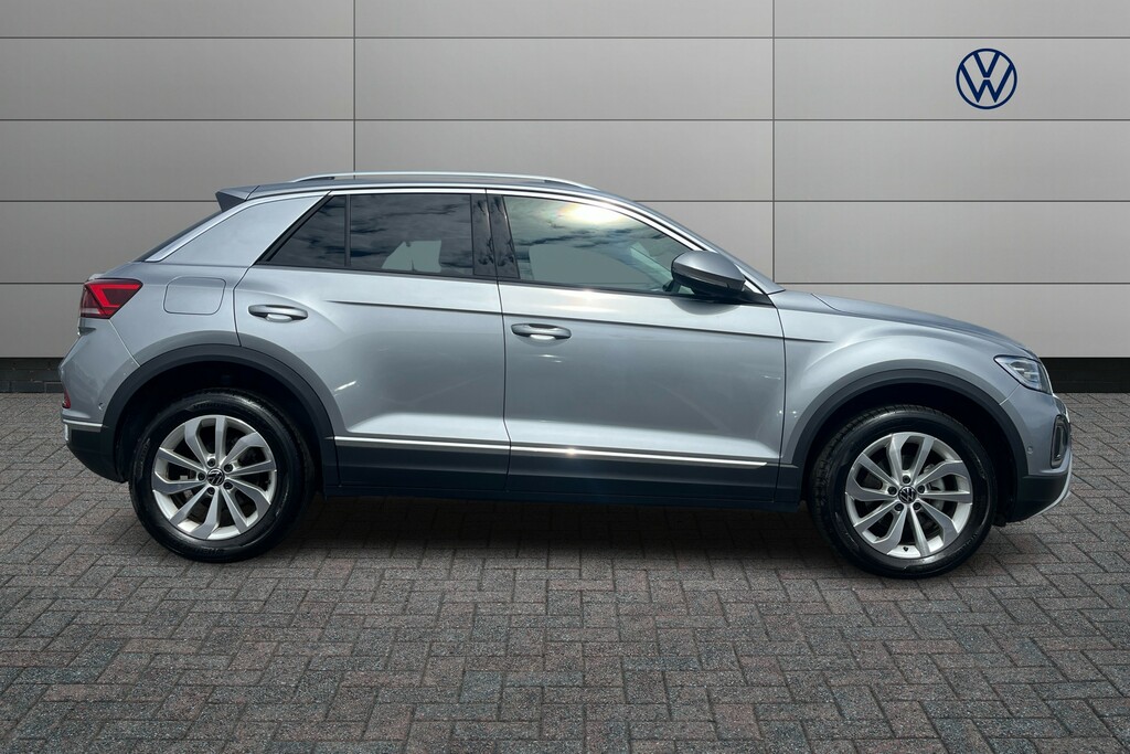 Volkswagen T-Roc 1.5 Tsi Style GD25HTE Silver #4