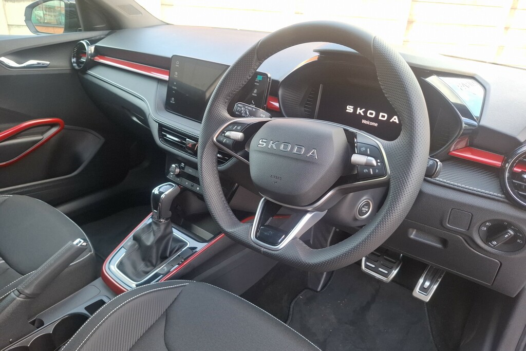 Skoda Fabia 1.5 Tsi 150 Monte Carlo Edition Dsg VK26XAY White #6
