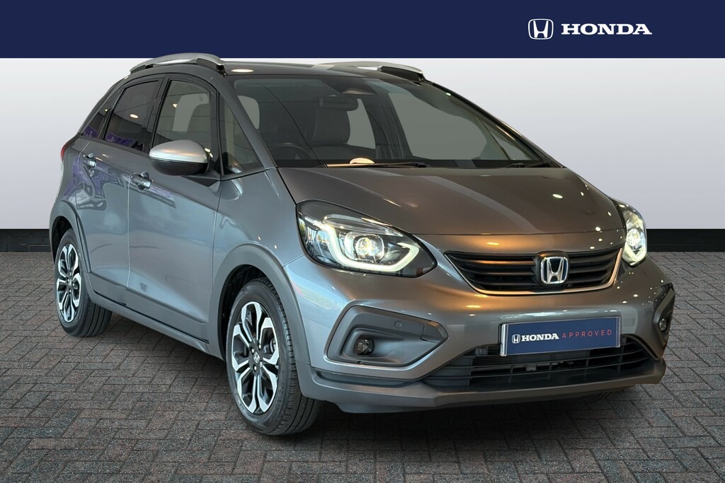Honda Jazz 1.5 I-mmd Hybrid Crosstar Ex Ecvt Grey