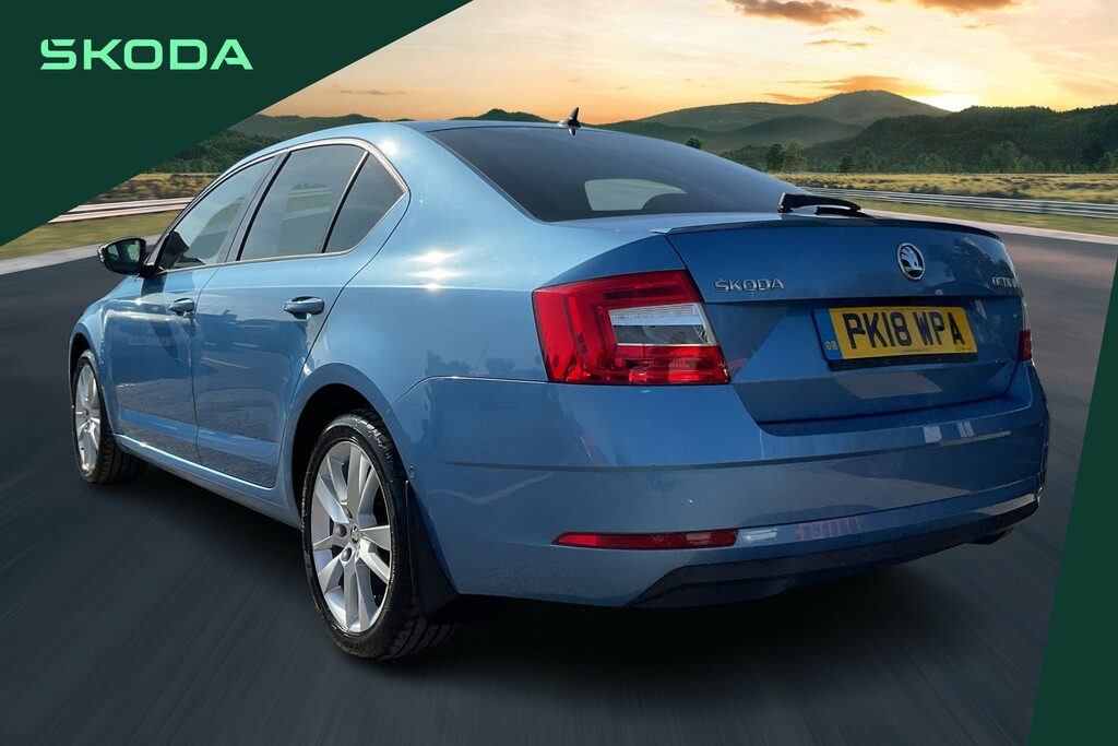 Skoda Octavia 1.5 Tsi Se L Dsg Blue #3