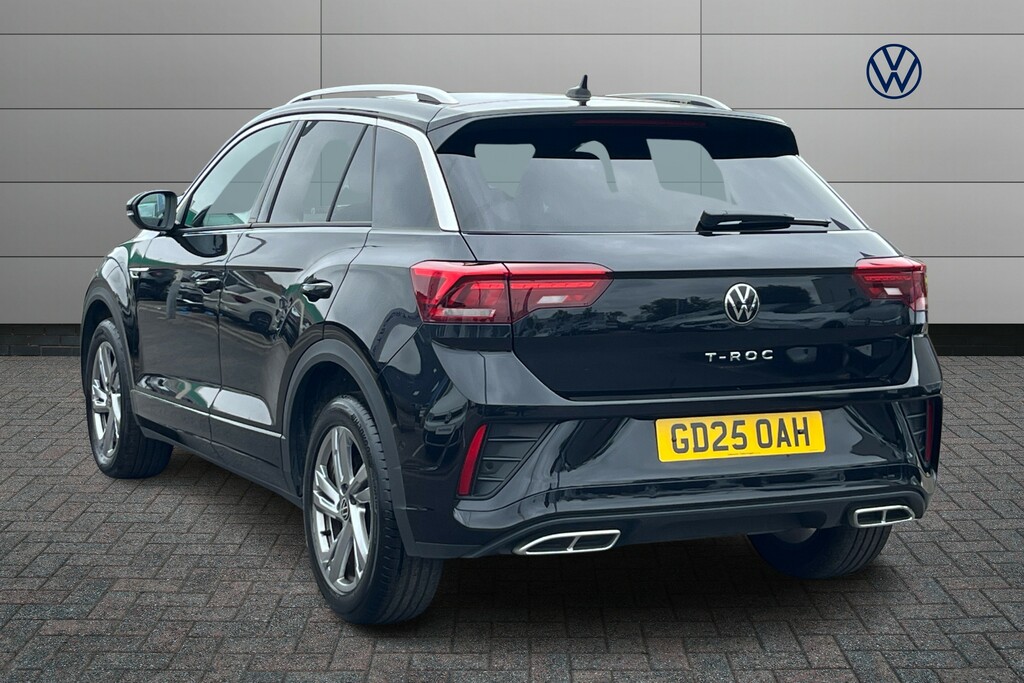 Volkswagen T-Roc 1.5 Tsi R-line GD25OAH Black #3