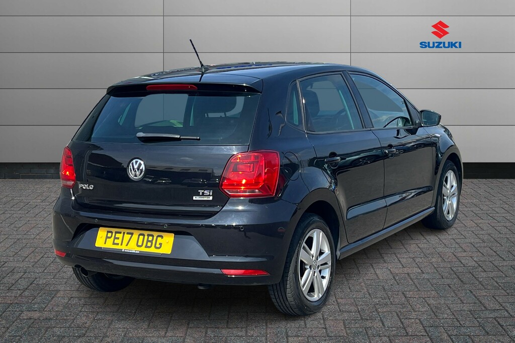 Volkswagen Polo 1.2 Tsi Match PE17OBG Black #5