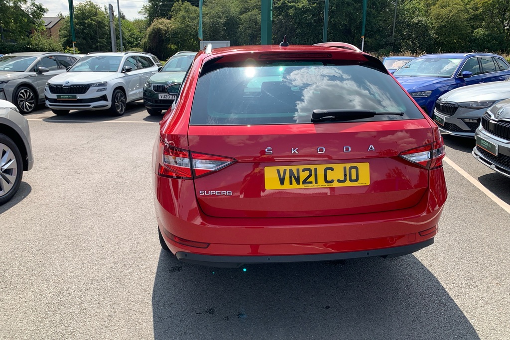 Skoda Superb 2.0 Tdi Cr Se Blue #24