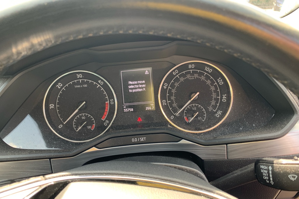Skoda Superb 2.0 Tdi Cr Se Blue #14