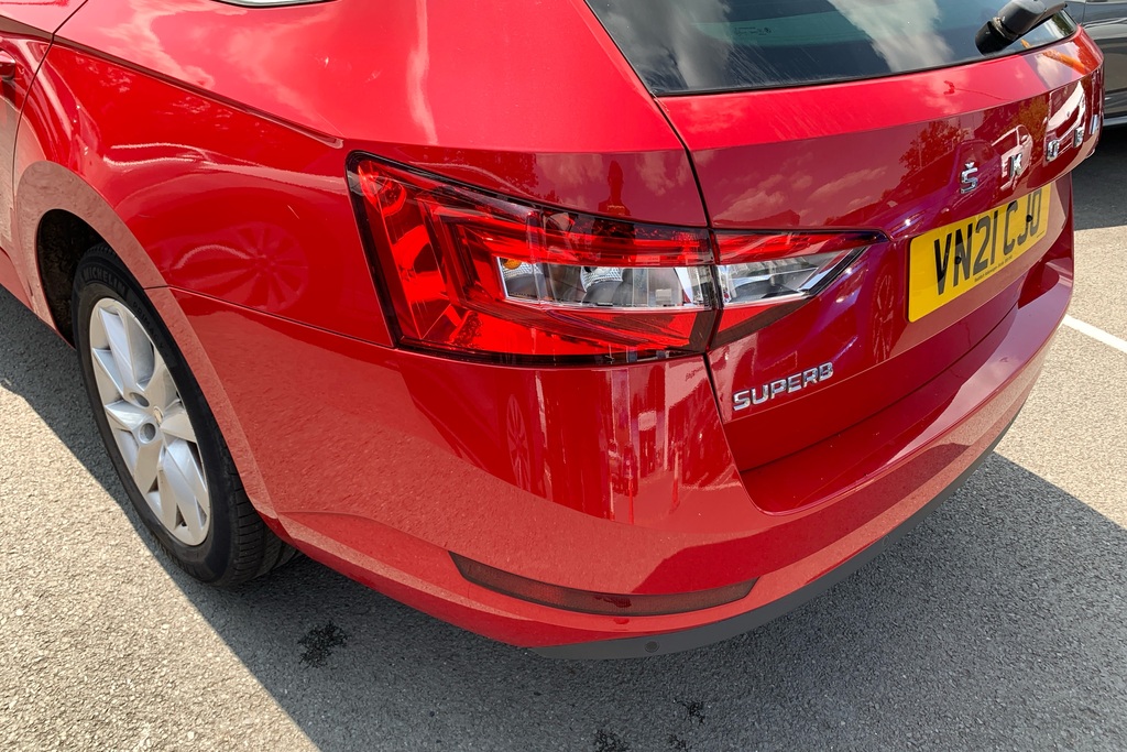 Skoda Superb 2.0 Tdi Cr Se Blue #23