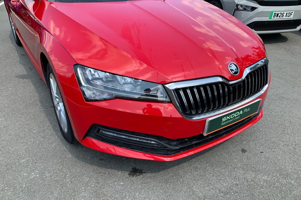 Skoda Superb 2.0 Tdi Cr Se Blue #9