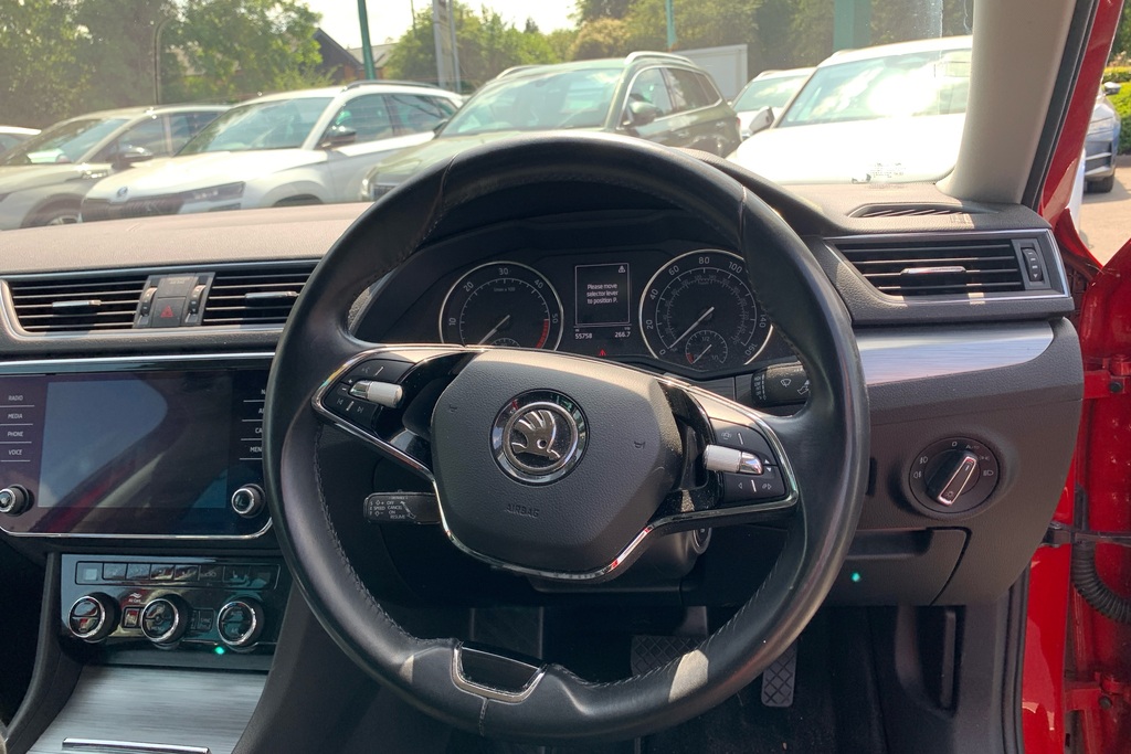 Skoda Superb 2.0 Tdi Cr Se Blue #30