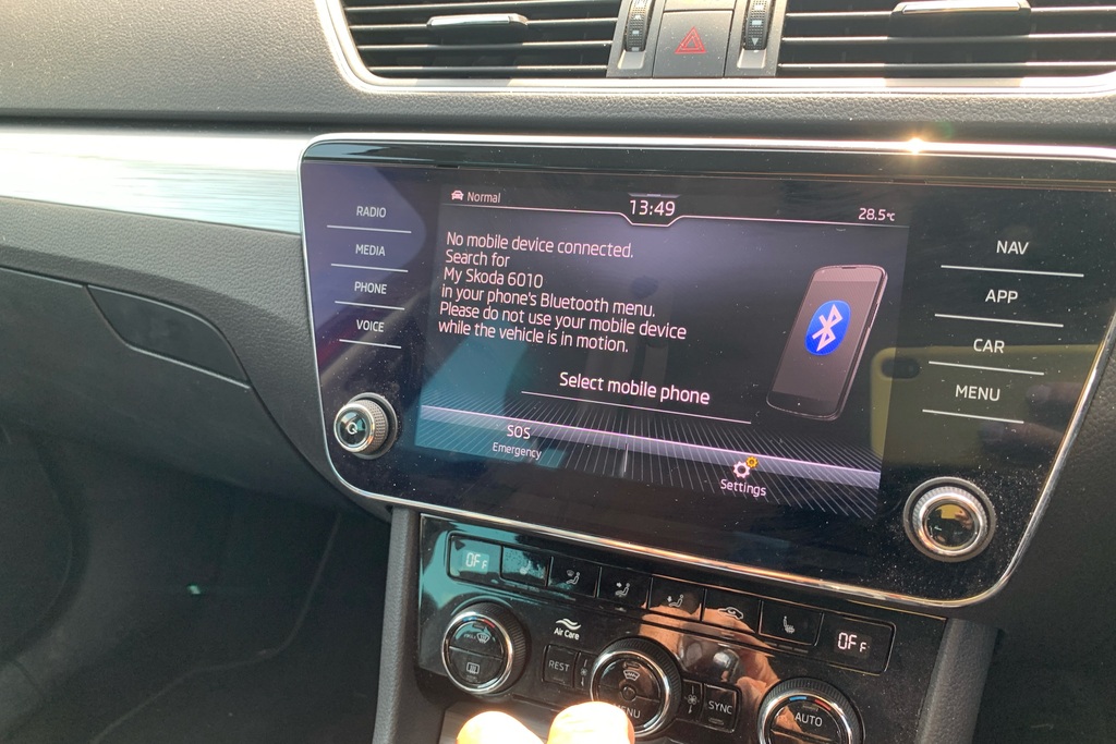 Skoda Superb 2.0 Tdi Cr Se Blue #39
