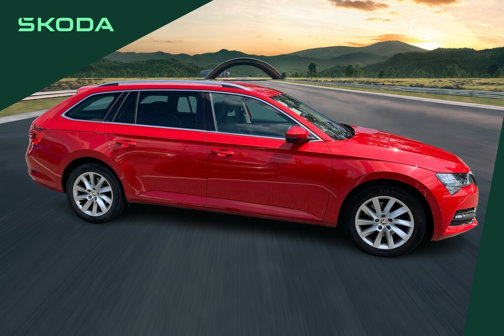 Skoda Superb 2.0 Tdi Cr Se Technology Dsg Red #4