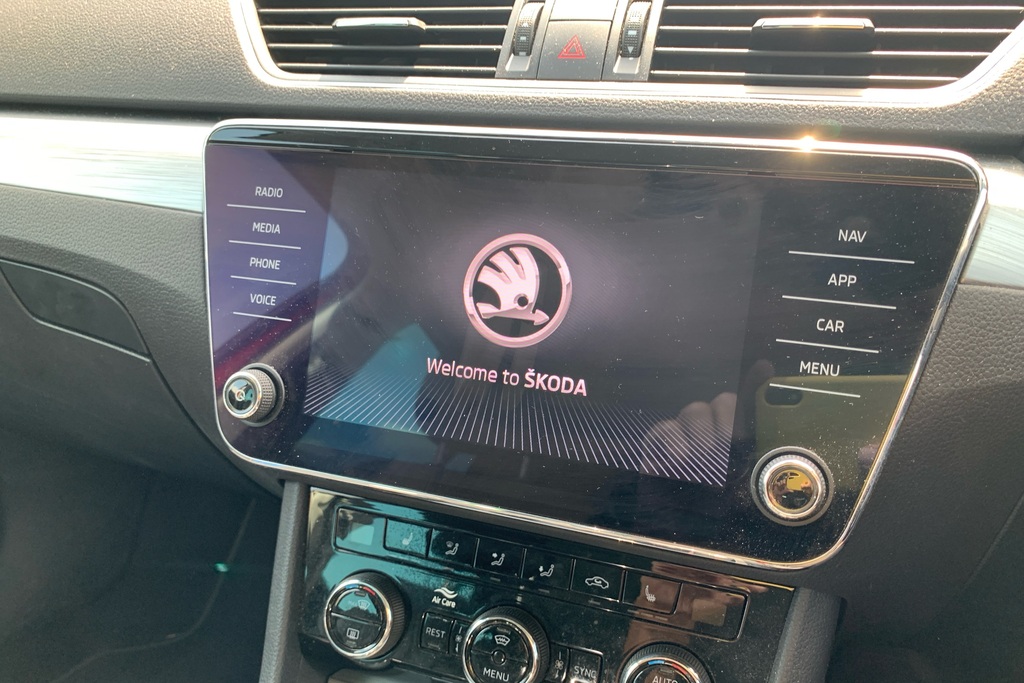 Skoda Superb 2.0 Tdi Cr Se Blue #36