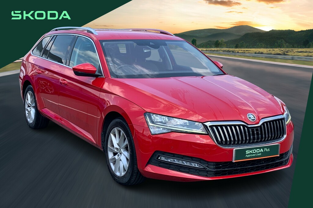Skoda Superb 2.0 Tdi Cr Se Technology Dsg Red