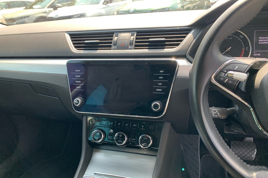 Skoda Superb 2.0 Tdi Cr Se Blue #11