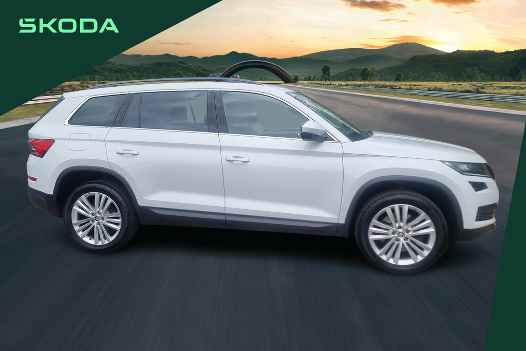 Skoda Kodiaq 2.0 Tsi 190 Se L 4X4 Dsg White #4