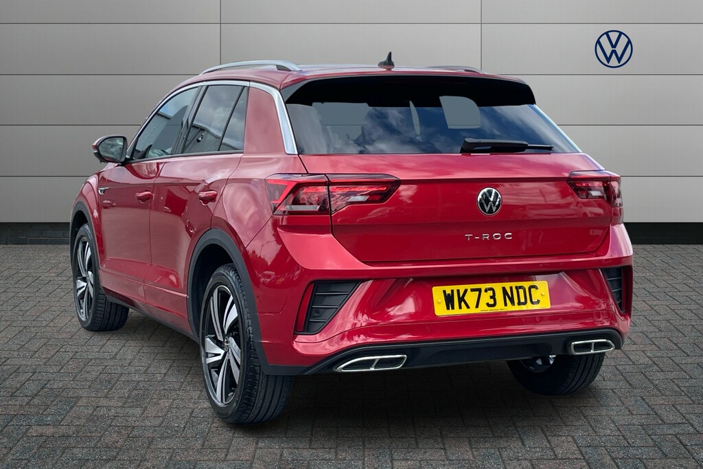 Volkswagen T-Roc 1.5 Tsi R-line WK73NDC Red #3