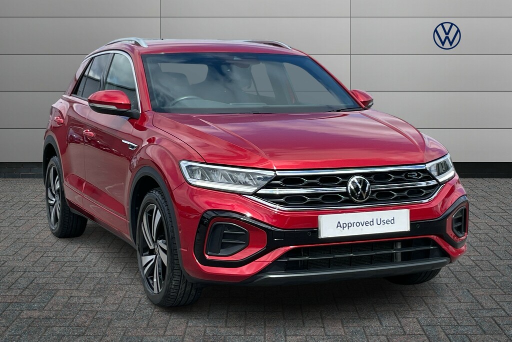 Volkswagen T-Roc 1.5 Tsi R-line Red