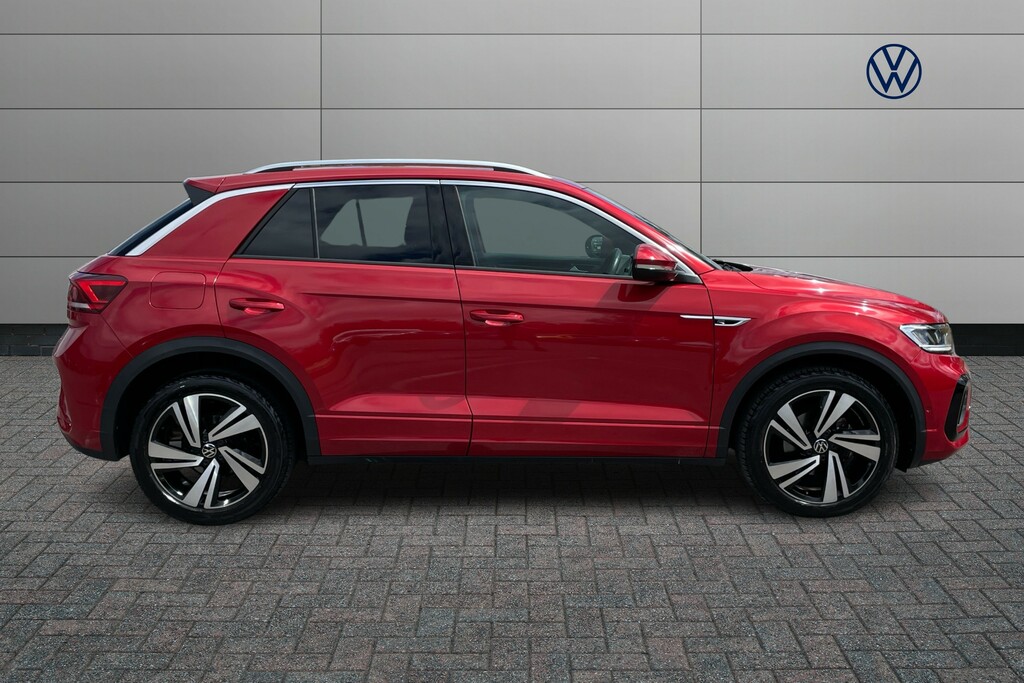 Volkswagen T-Roc 1.5 Tsi R-line WK73NDC Red #4