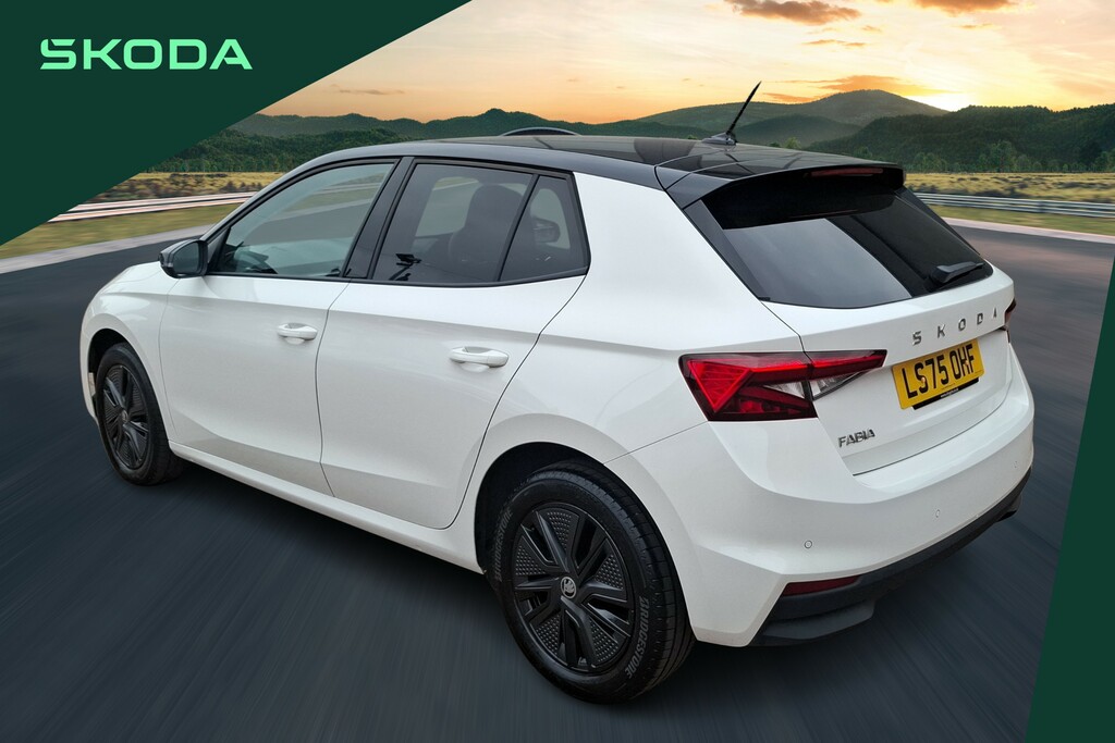 Skoda Fabia 1.0 Tsi 116 Design Edition Dsg White #3