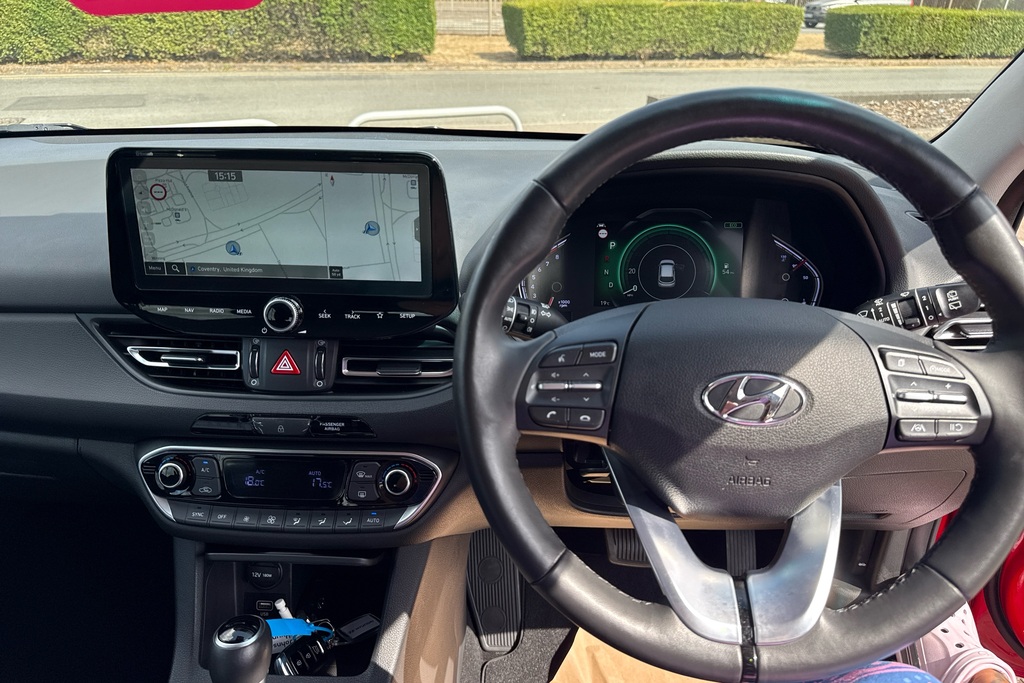 Hyundai I30 T-gdi Premium Mhev AJ72NTO Red #3