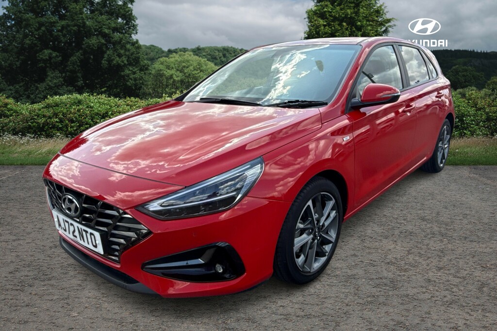 Hyundai I30 T-gdi Premium Mhev AJ72NTO Red #4