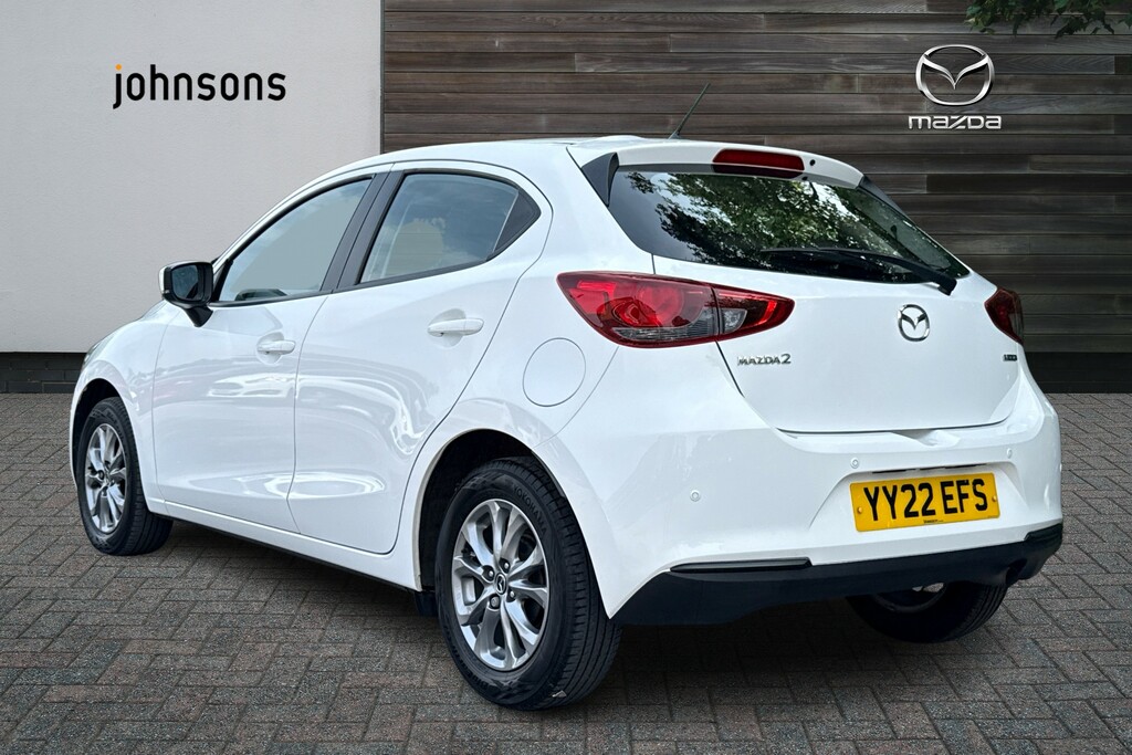 Mazda 2 1.5 E-skyactiv G Mhev Se-l White #2