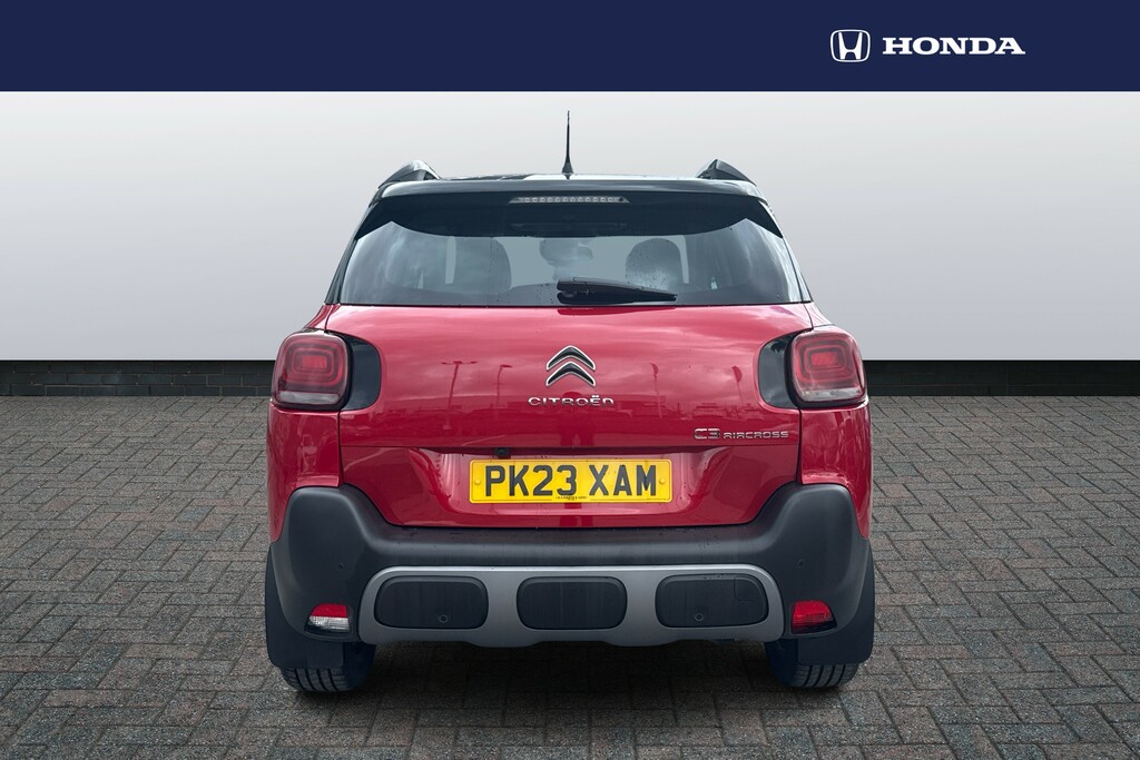 Citroen C3 Aircross 1.2 Puretech 130 Shine Plus Eat6 PK23XAM Red #6