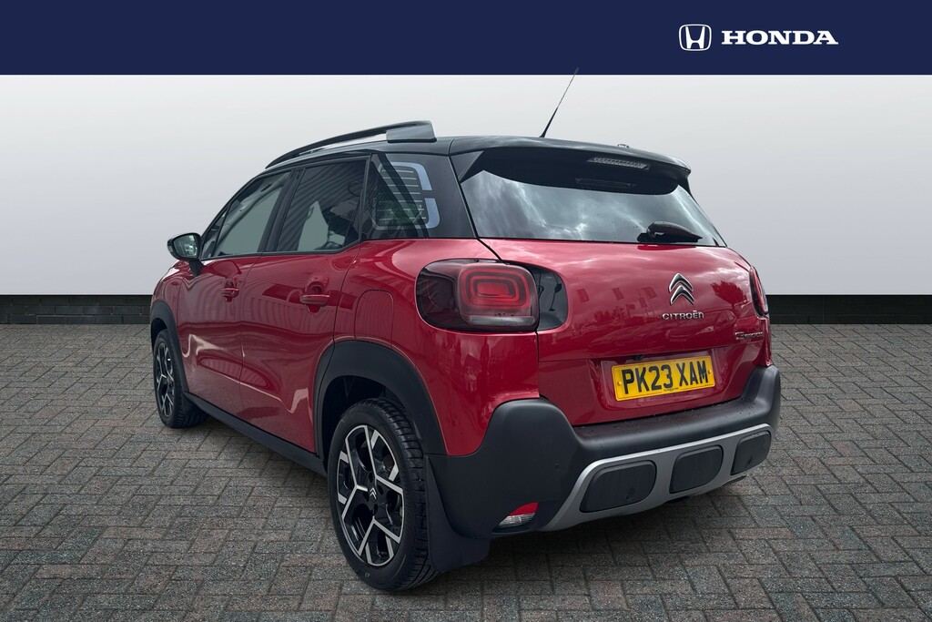 Citroen C3 Aircross 1.2 Puretech 130 Shine Plus Eat6 PK23XAM Red #3