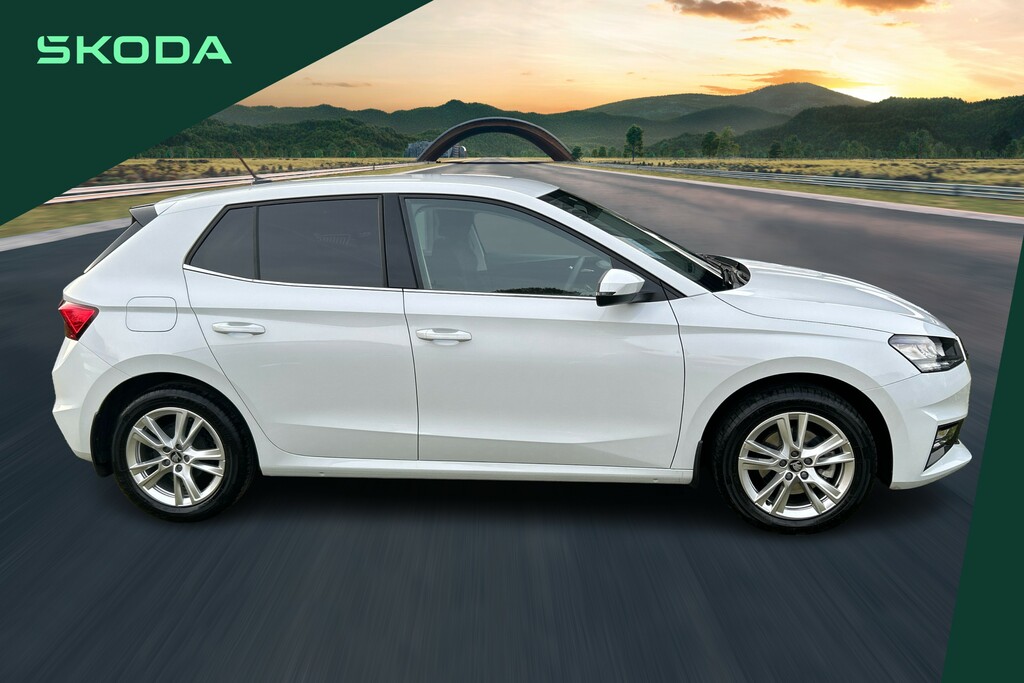 Skoda Fabia 1.0 Tsi 116 Se L Edition Dsg White #4