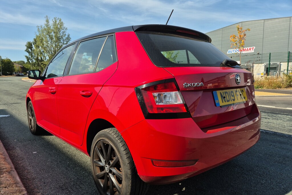 Skoda Fabia 1.0 Tsi Se L Blue #43