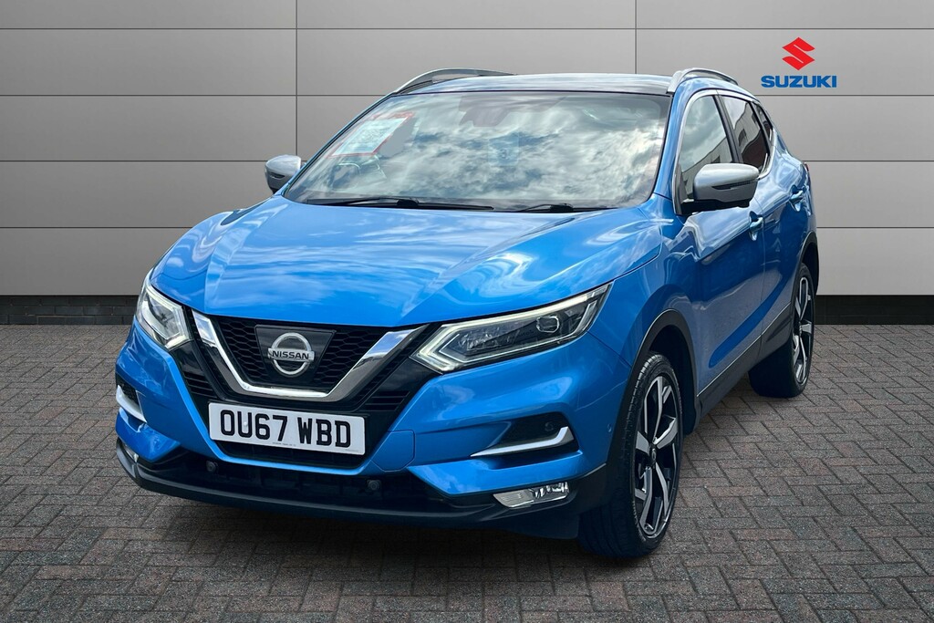 Nissan Qashqai 1.5 Dci Tekna OU67WBD Blue #4