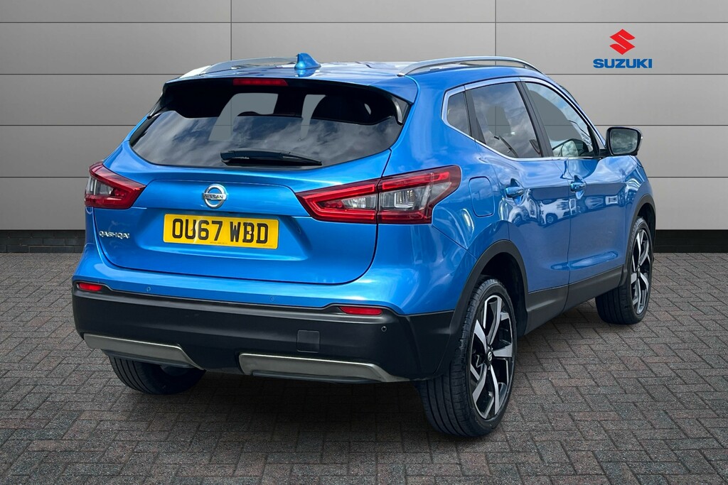 Nissan Qashqai 1.5 Dci Tekna OU67WBD Blue #5
