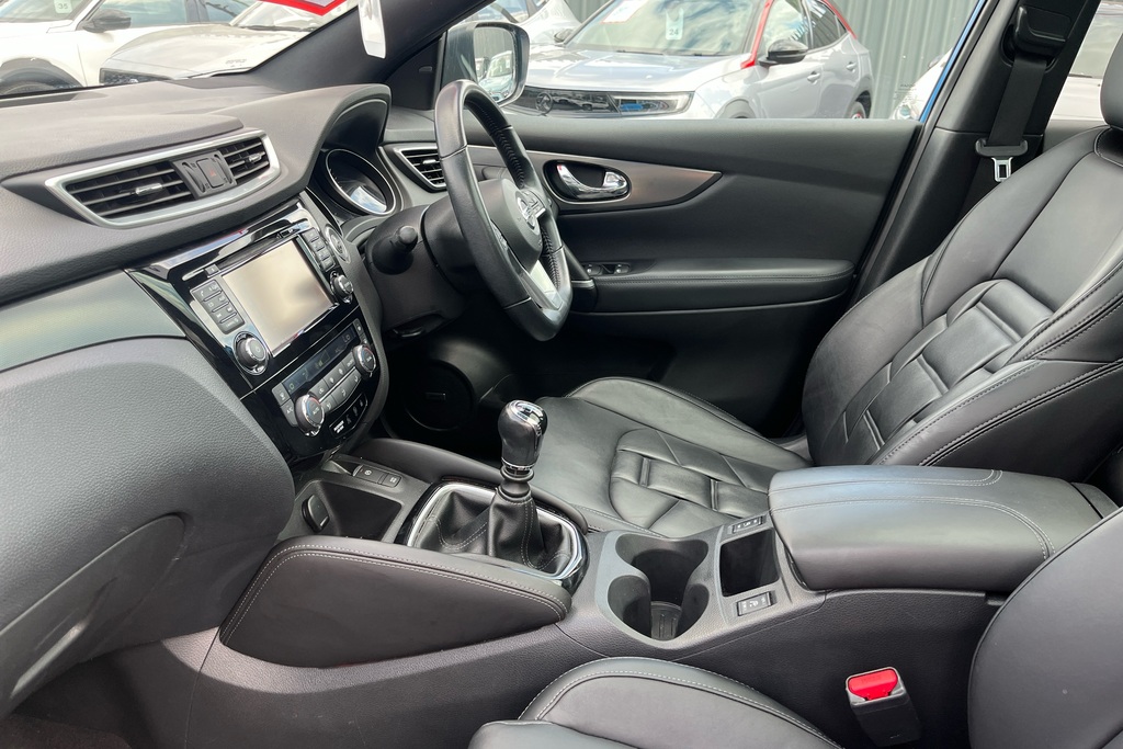 Nissan Qashqai 1.5 Dci Tekna OU67WBD Blue #6