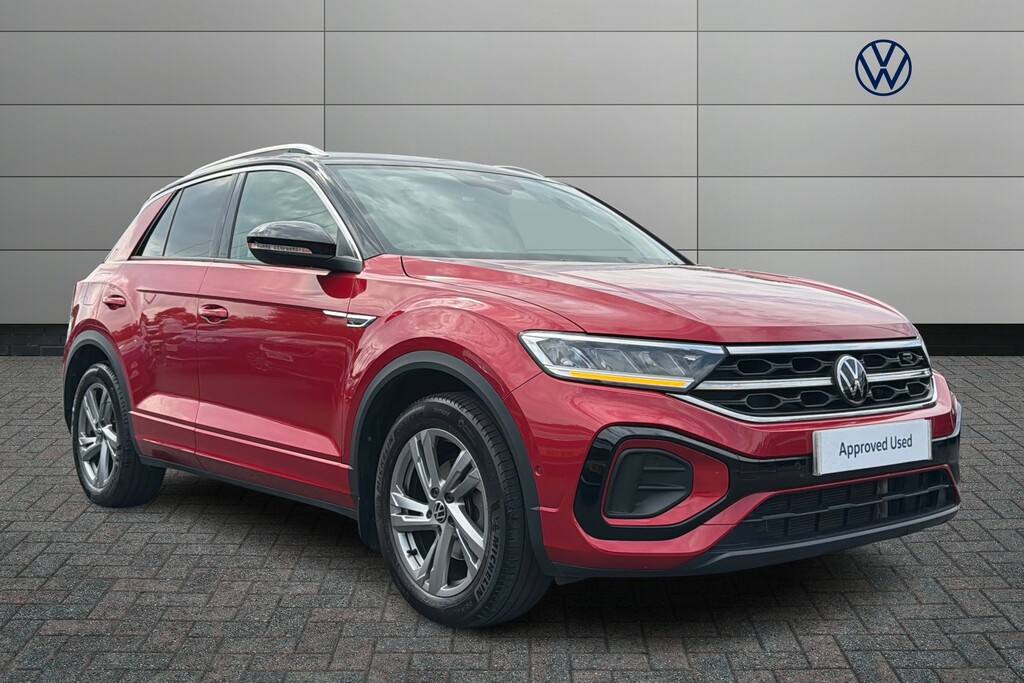 Volkswagen T-Roc 1.5 Tsi R-line Dsg Red