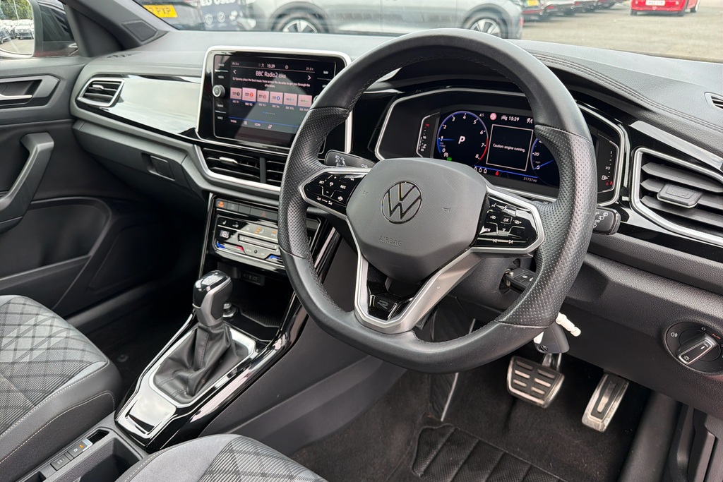 Volkswagen T-Roc 1.5 Tsi R-line Dsg Red #6