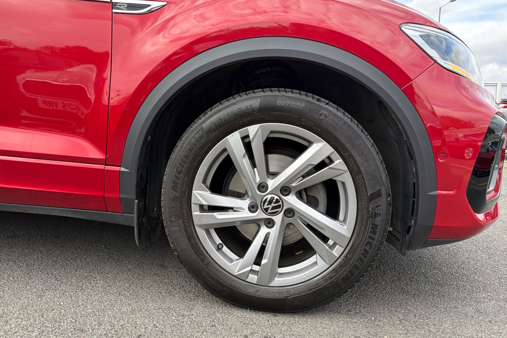 Volkswagen T-Roc 1.5 Tsi R-line Dsg Red #5