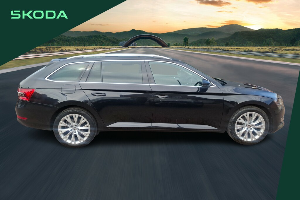 Skoda Superb 2.0 Tdi Cr Se L Dsg Black #4