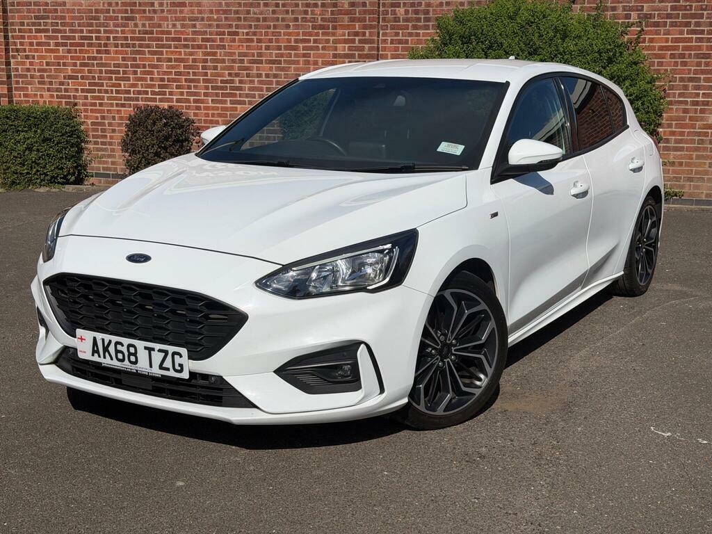 Ford Focus 1.0T Ecoboost St-line X Euro 6 S S White #3