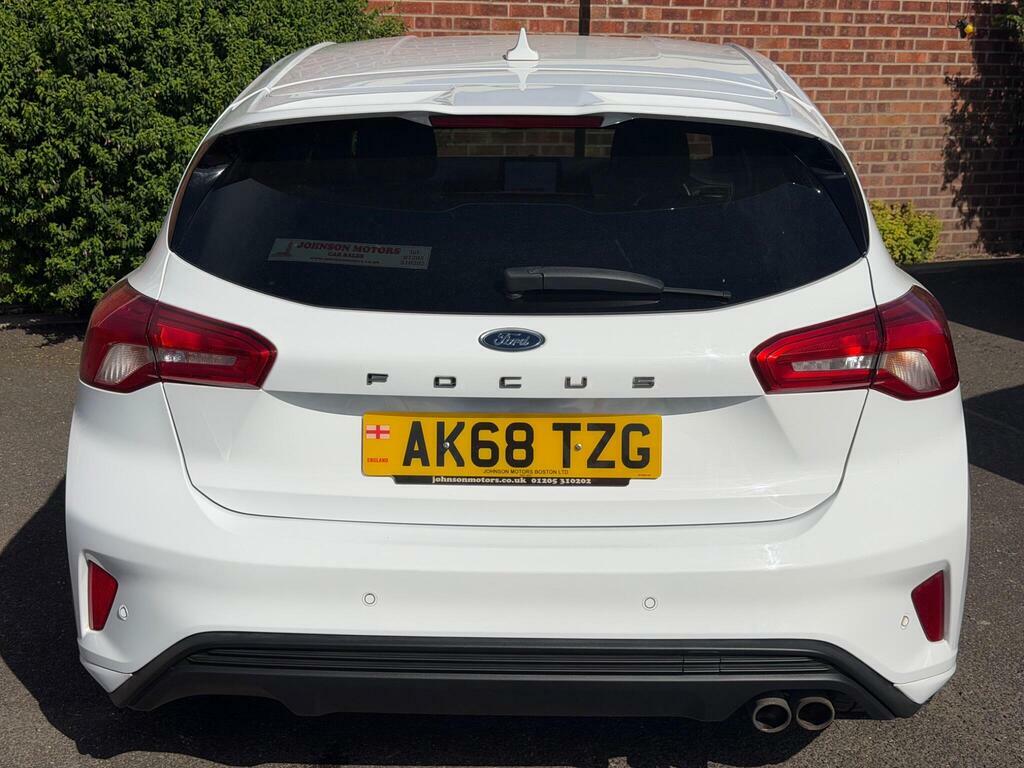 Ford Focus 1.0T Ecoboost St-line X Euro 6 S S White #6