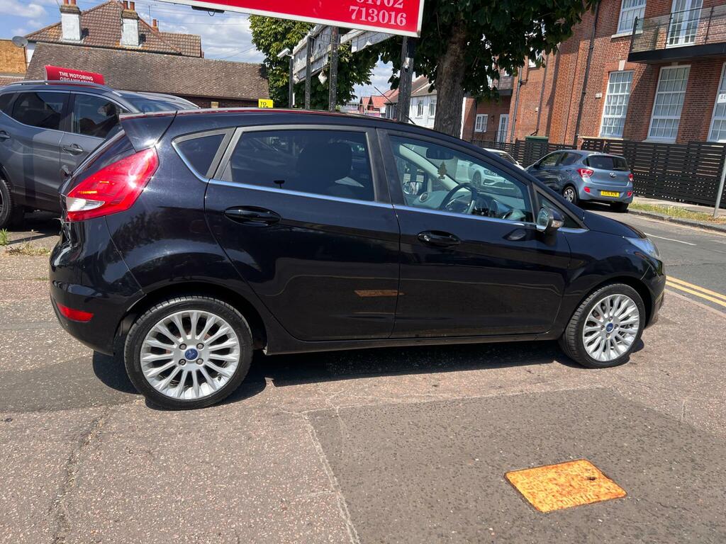 Ford Fiesta Zetec S Tdci 1.6L Rear Sensors - Spare Wheel Blue #8