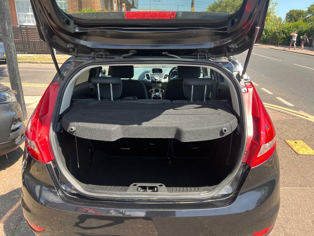 Ford Fiesta Zetec S Tdci 1.6L Rear Sensors - Spare Wheel Blue #13