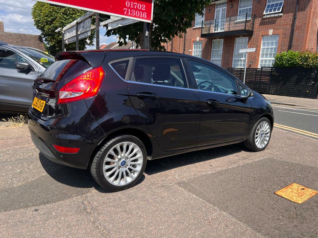 Ford Fiesta Zetec S Tdci 1.6L Rear Sensors - Spare Wheel Blue #9