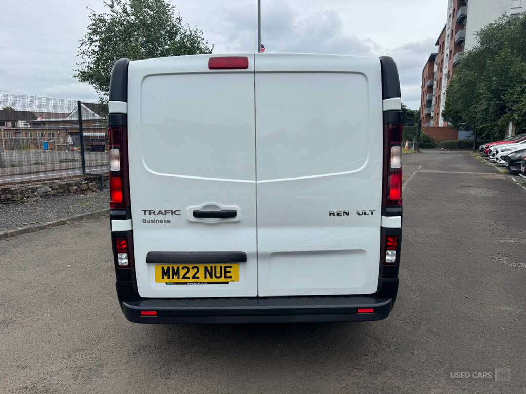 Renault Trafic Sl28 Blue Dci 130 Business Van MM22NUE White #6