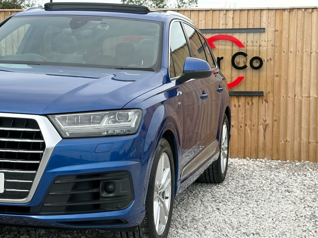 Audi Q7 3L S Line Blue #5