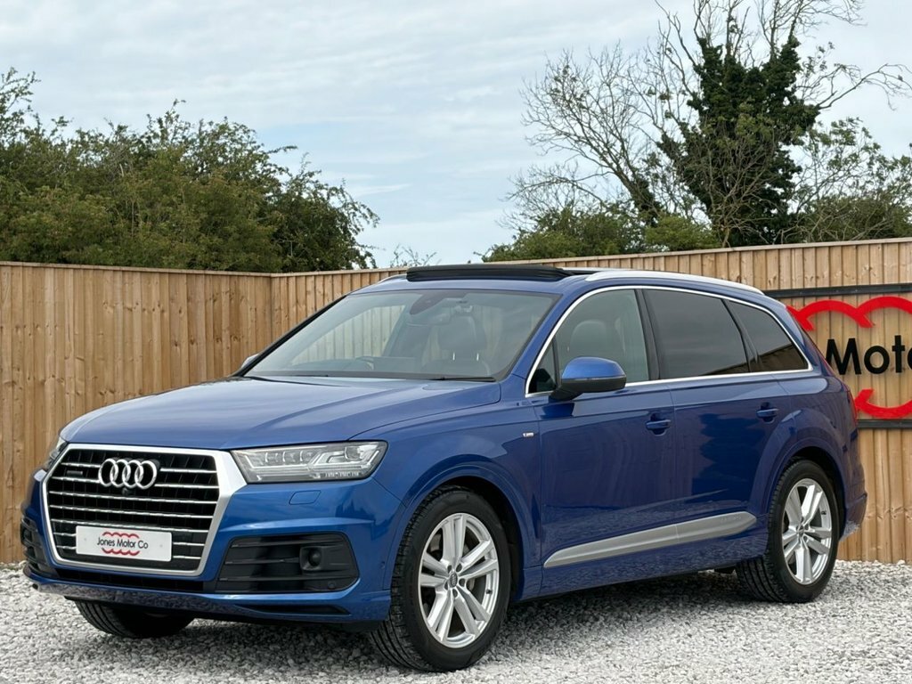Audi Q7 3L S Line Blue #3