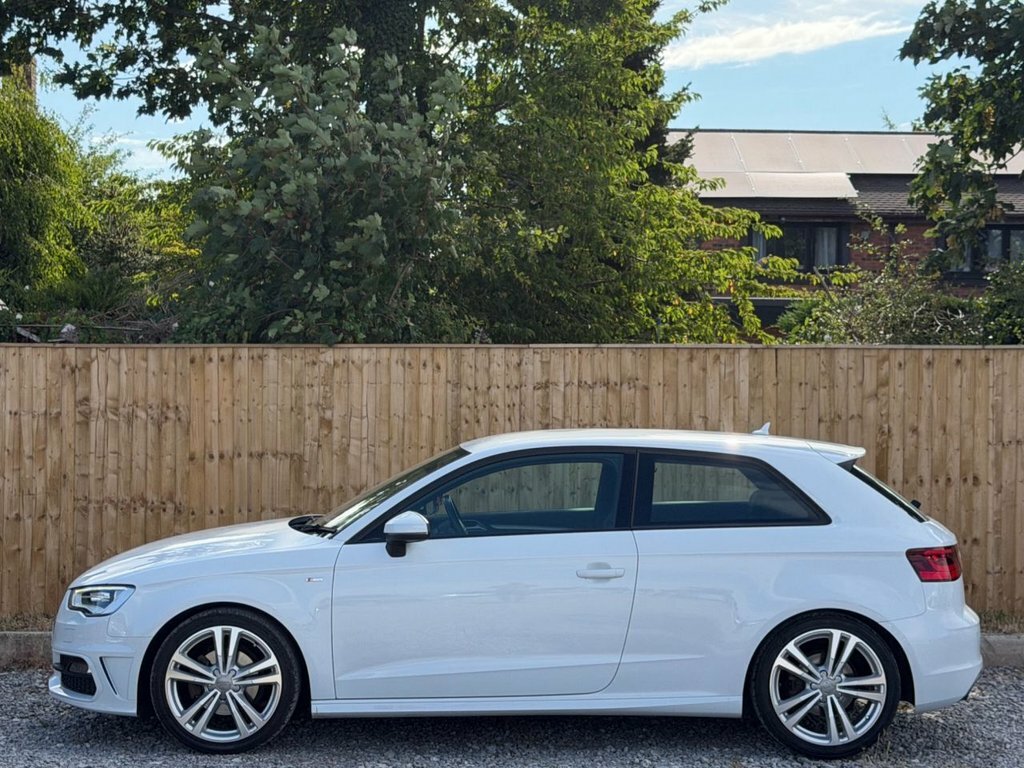 Audi A3 1L S Line White #6