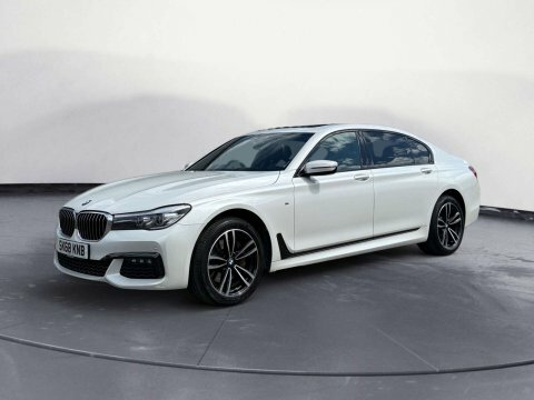 BMW 7 Series 3.0 740Ld Xdrive White